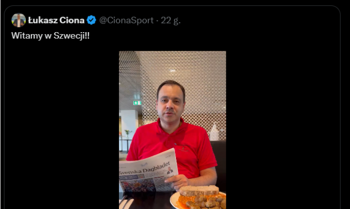 ODPOWIEDŹ Zbigniewa Bońka na... ZAWARTOŚĆ TALERZA Łukasza Ciony w Szwecji xD